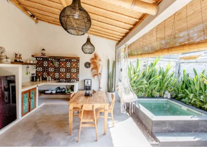アパート Tropical Stylish Alma 1 Bedroom With Pool And Kitchen