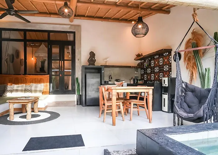 Tropical Stylish Alma 1 Bedroom With Pool And Kitchen アパート