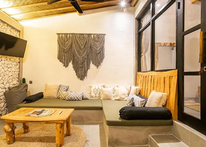 アパート Tropical Stylish Alma 1 Bedroom With Pool And Kitchen